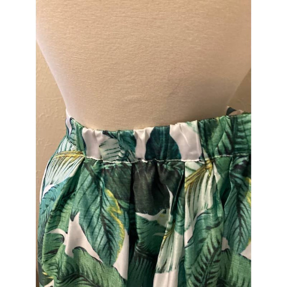 Tropical Leaf Skirt - A-line Plant Skirt - Size Large - Picture 6 of 9